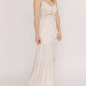 She and Sky tiered maxi